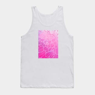 pastel pink peony flower Tank Top